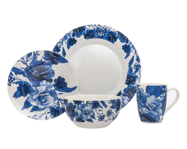 Bluetiful Florale Porcelain 16-0