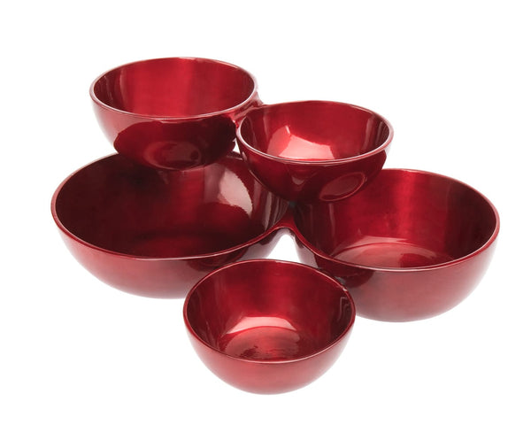 Red Cluster Bowl-0