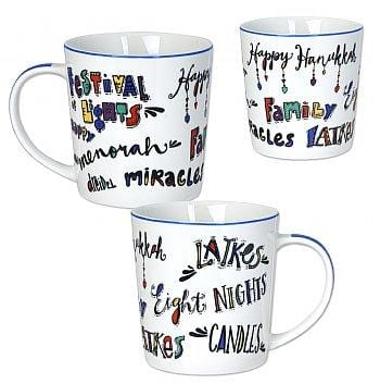 Festive Hanukkah Mug 