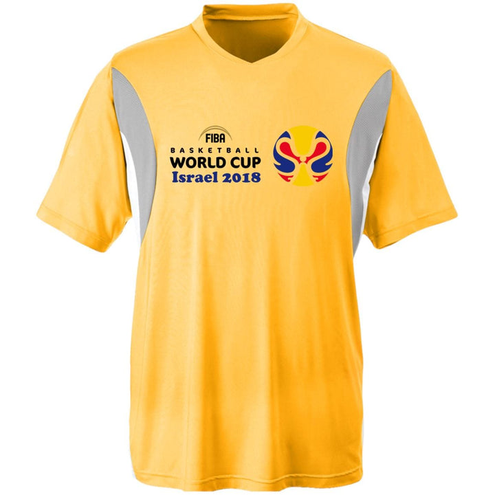 FIBA Israel Championship Sport Jersey T-Shirts Gold X-Small 