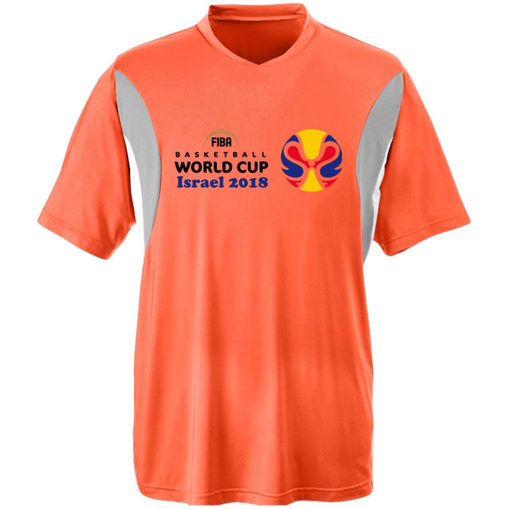 FIBA Israel Championship Sport Jersey T-Shirts Orange X-Small 