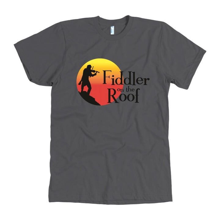 Fiddler on the Roof Men's Shirt In Colors T-shirt American Apparel Mens Dark Grey S