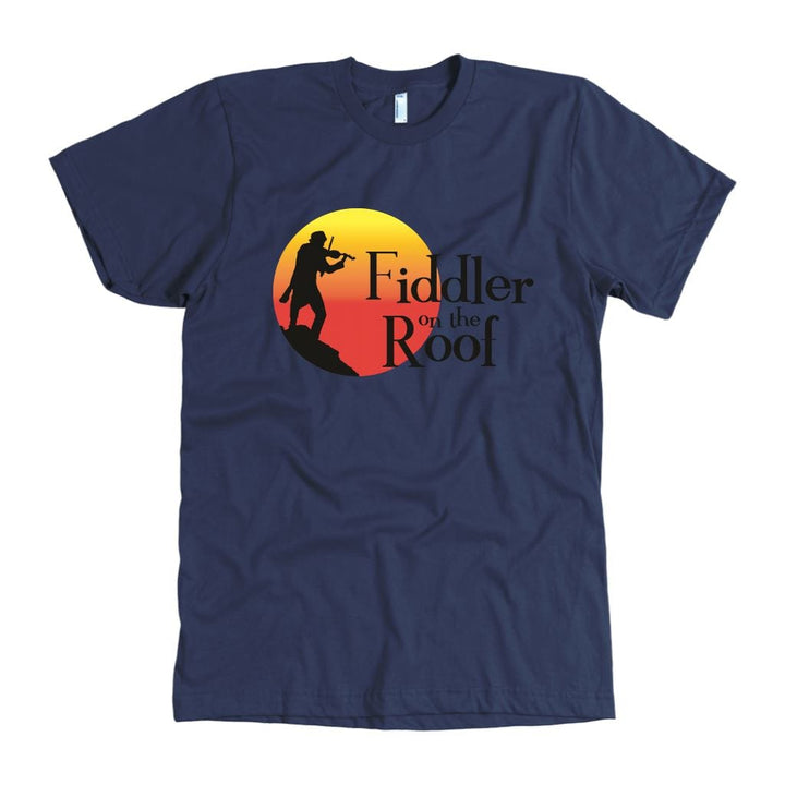 Fiddler on the Roof Men's Shirt In Colors T-shirt American Apparel Mens Navy S