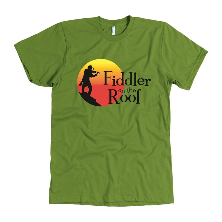 Fiddler on the Roof Men's Shirt In Colors T-shirt American Apparel Mens Olive S