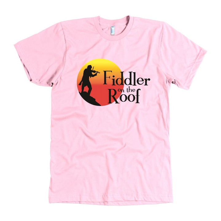 Fiddler on the Roof Men's Shirt In Colors T-shirt American Apparel Mens Pink S