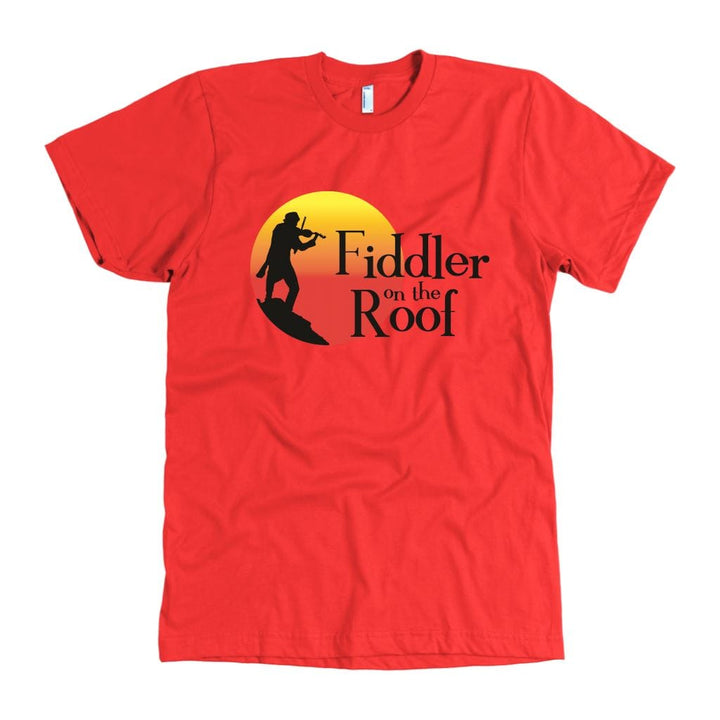 Fiddler on the Roof Men's Shirt In Colors T-shirt American Apparel Mens Red S