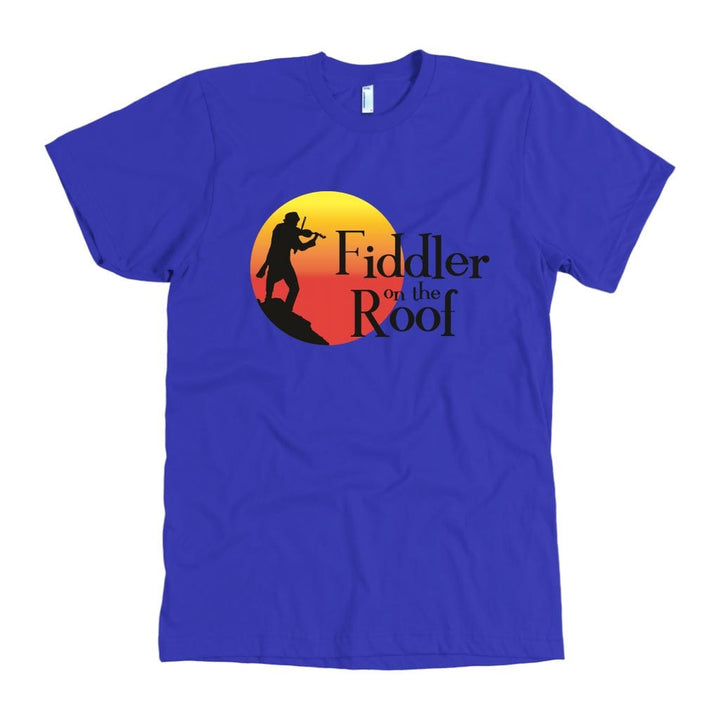 Fiddler on the Roof Men's Shirt In Colors T-shirt American Apparel Mens Royal S