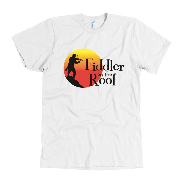 Fiddler on the Roof Men's Shirt In Colors T-shirt American Apparel Mens White S