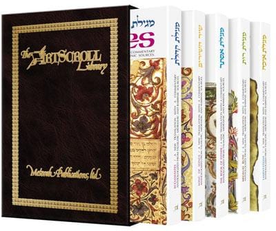Five megillos sets (hard cover) Jewish Books FIVE MEGILLOS SETS (Hard cover) 