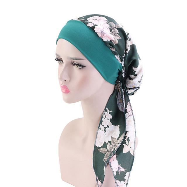 Flower print Jewish Woman Haircover bandana apparel 17 CHINA 