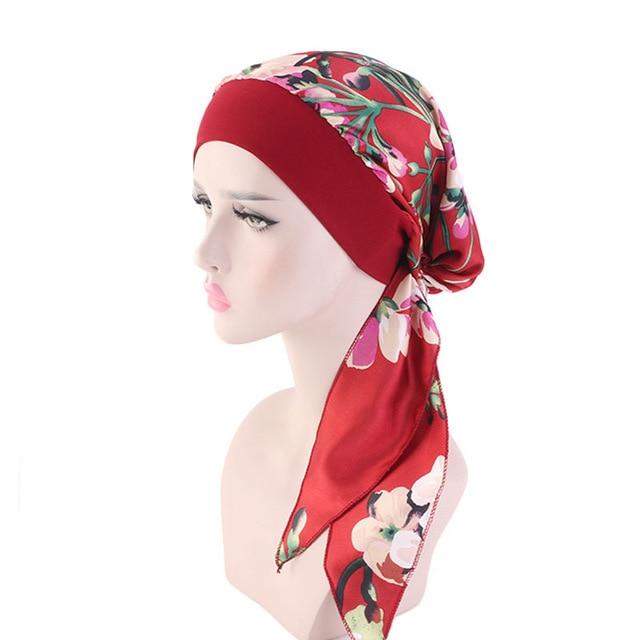 Flower print Jewish Woman Haircover bandana apparel 9 CHINA 