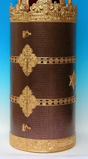Formica Torah Case - Sephardic / Sefardic Torah Case Copper Pattern 