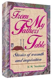 From my father's table (hard cover) Jewish Books 