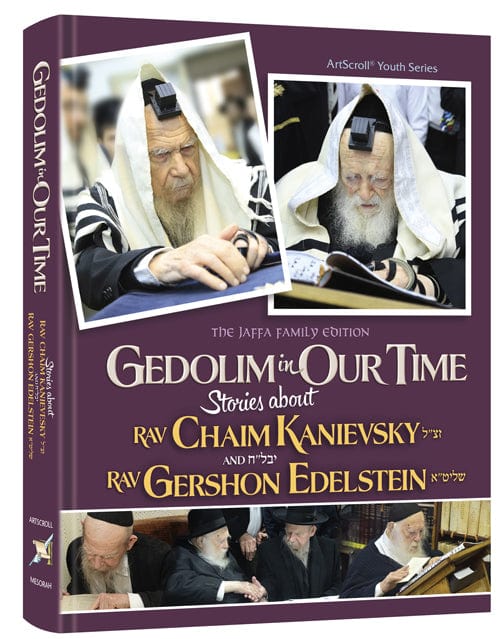 Gedolim in our time: r' chaim kanievsky & r' gershon edelstein Jewish Books 