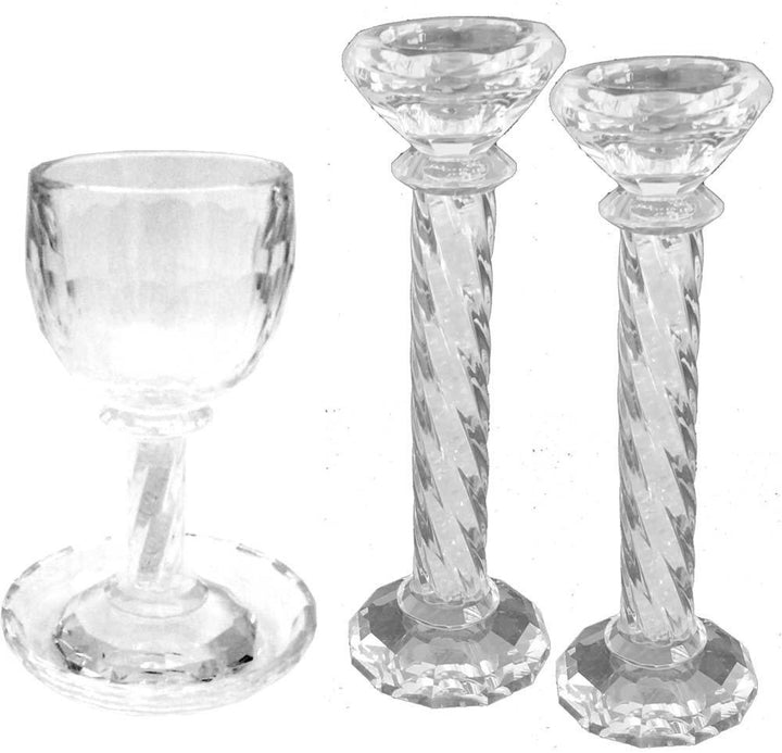 Goblet and Candle Holders Set 