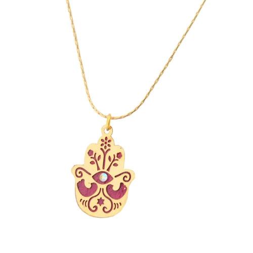 Gold Plated Jewish Symbol Necklaces Gold Dove 
