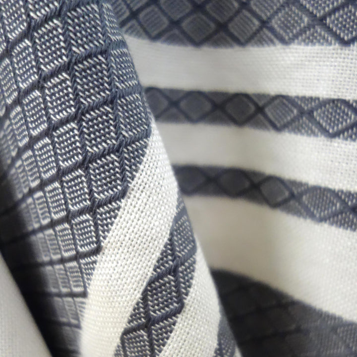 Gray Stripes Traditional Woven Tallit Gadol by Sara Resnik Tallit 
