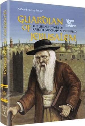 Guardian of jerusalem [r' sonnenfeld] (h/c) Jewish Books 