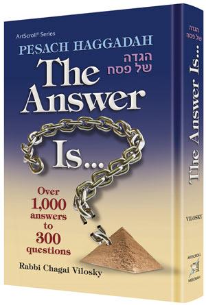 Haggadah: the answer is... (h/c) Jewish Books HAGGADAH: THE ANSWER IS... (H/C) 