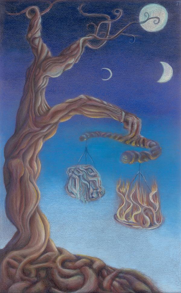Hanging in the Balance - Artwork Rosh Hashanah 