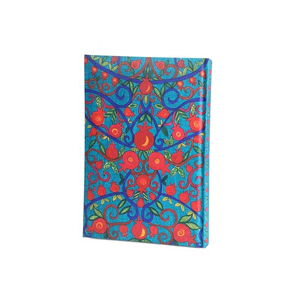 Hard Cover Notebook-Small-Pomegranates 