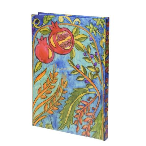 Hard Cover Writing Pad - Large Seven Species 
