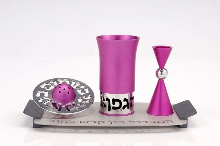 Havdalah Set Havdallah Set Bright Pink - Hav-012 