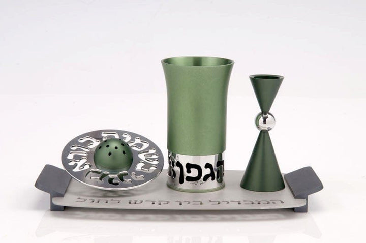 Havdalah Set Havdallah Set Green - Hav-010 