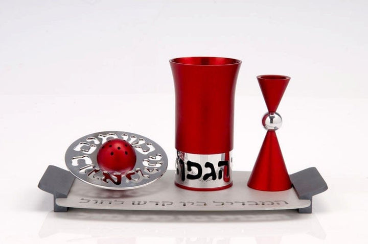 Havdalah Set Havdallah Set Red - Hav-007 