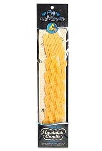 Havdallah Candle Large Braided Pure Beeswax 14' 