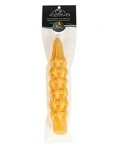Havdallah Candle Large Braided Pure Beeswax 14' 