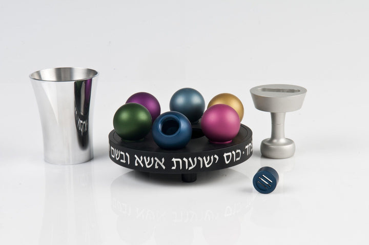 Havdallah Set 020 Black Havdallah Set 