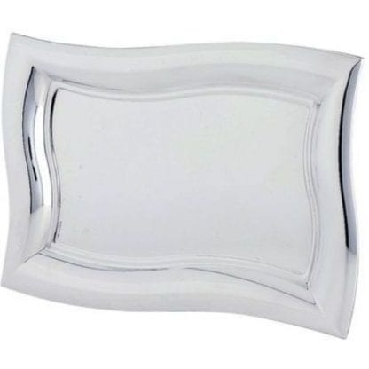 Silver Plated Large Silver Dipped Tray - Bolero