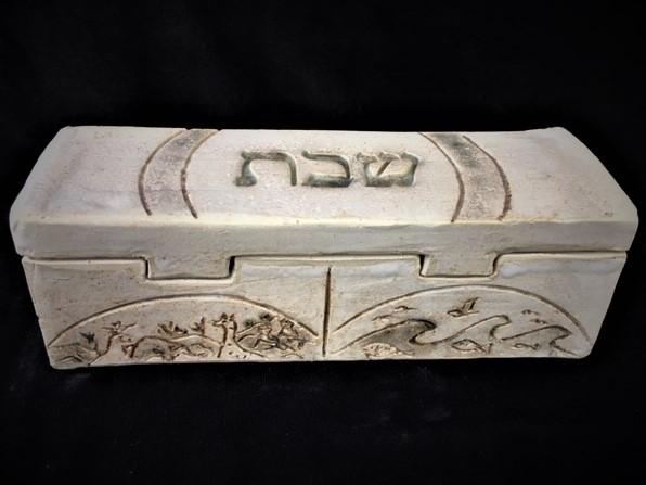 Hidden Shabbat Box Candlesticks 