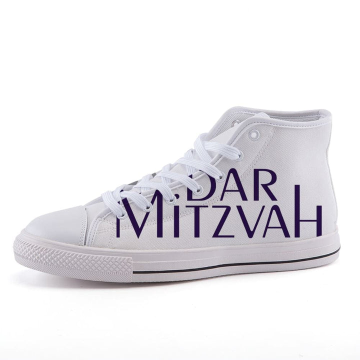 High-top fashion canvas Bar Mitzvah shoes Shoes US 3 Men - US 5 Women (35 EU) 