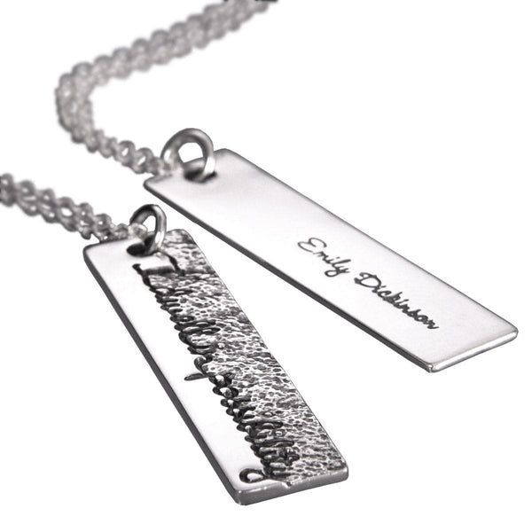 I Dwell In Possibility - Emily Dickinson Necklace 