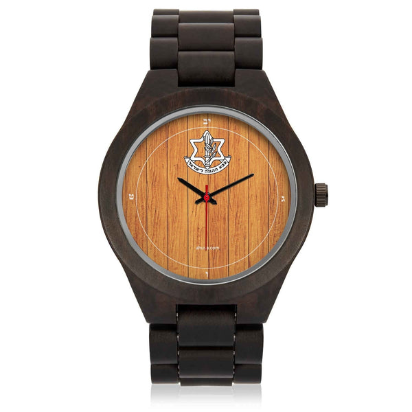 IDF Israel Defense Forces Wooden Watch Wood Watch Without Engraving 