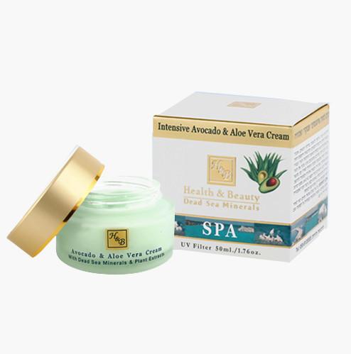 Intensive Avocado & Aloe Vera Face Cream With Dead Sea Minerals 