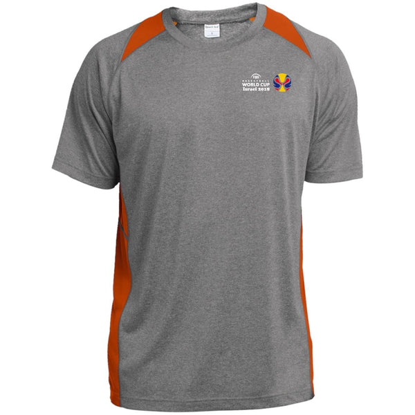 Israel FIBA 2018 Basketball Championship Jerseys T-Shirts Vintage Heather/Deep Orange X-Small 