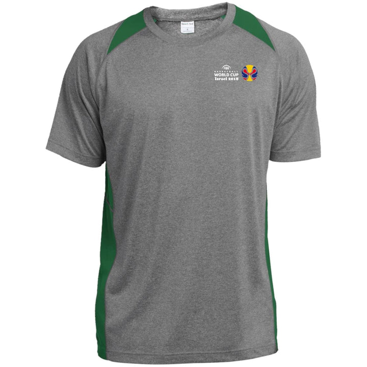 Israel FIBA 2018 Basketball Championship Jerseys T-Shirts Vintage Heather/Forest Green X-Small 