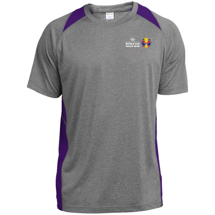 Israel FIBA 2018 Basketball Championship Jerseys T-Shirts Vintage Heather/Purple X-Small 