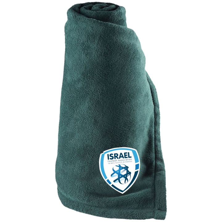 Israel Football / Soccer Sport Large Fleece Blanket Blankets Dark Green One Size 
