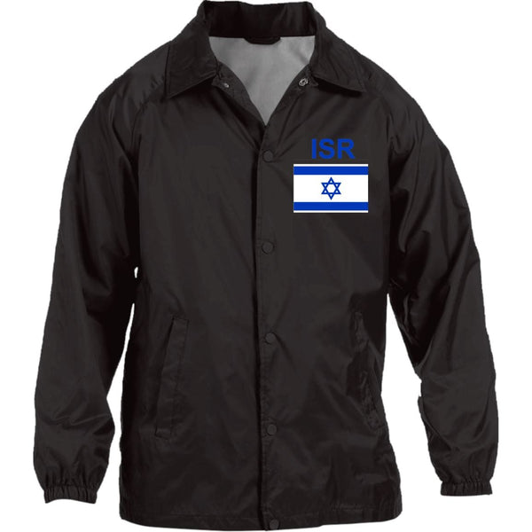 Israel Harriton Nylon Staff Jacket Jackets Black S 