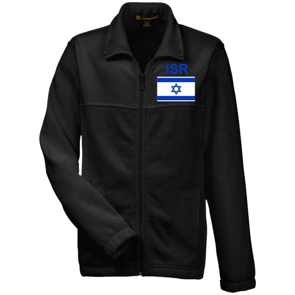 Israel Harriton Youth Fleece Full Zip Jackets Black YS 