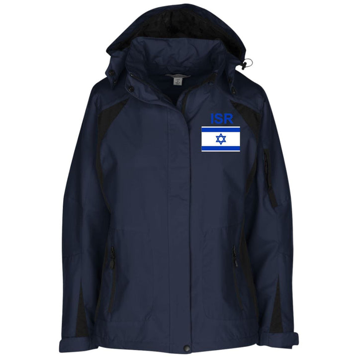 Israel Port Authority Ladies' Embroidered Jacket Jackets True Navy/Iron Grey X-Small 