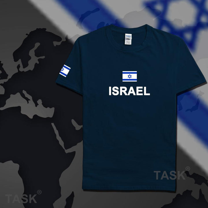 Israel Soccer Jerseys Cotton Shirts apparel 