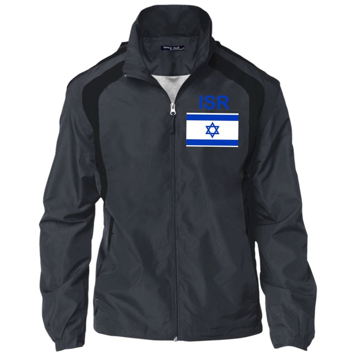 Israel Sport-Tek Jersey-Lined Jacket Jackets Graphite/Black X-Small 