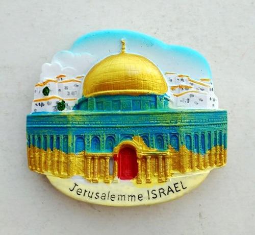 Israel The Ancient City Of Jerusalem 3D Fridge Magnets Travel Souvenir Magnetic Stickers 001 