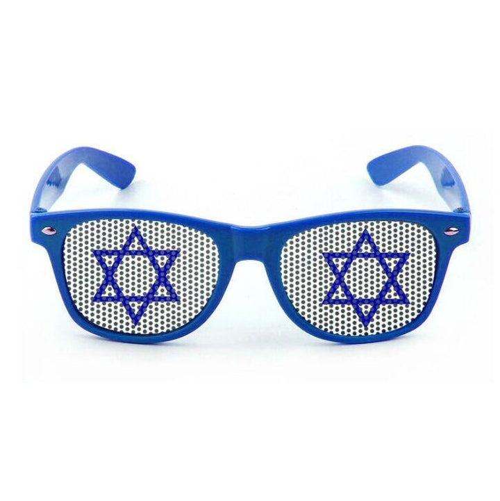 Israeli Flag Sunglasses Star of David 