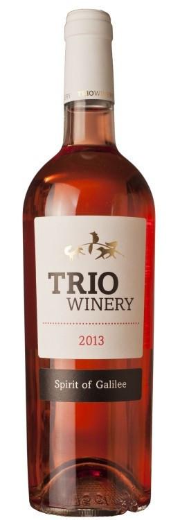 Israeli Winery Trio Spirit Of Galilee Rose 